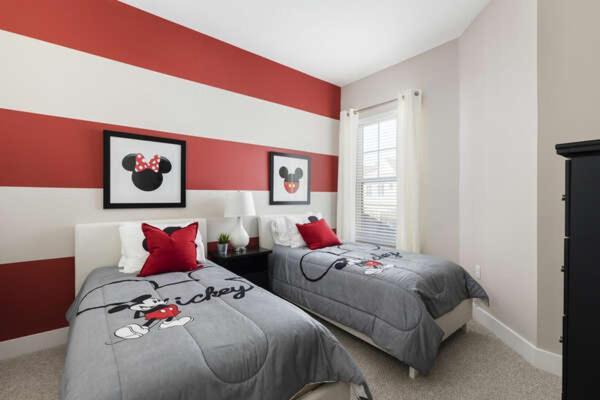 4 Bedroom 4 Ba Luxury Villa 5Min To Disneyworld 1804Ft² Free Gym Orlando Extérieur photo
